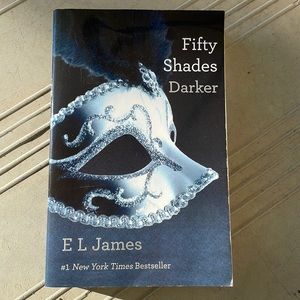 4 for $20 - Paperback book - fifty shades darker by EL James